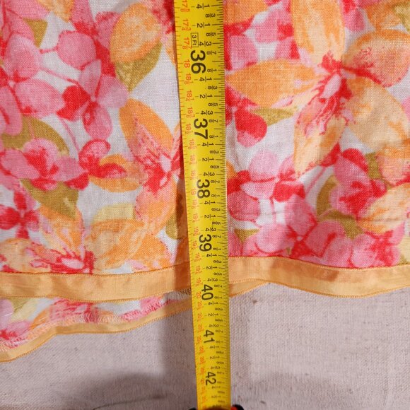 J JILL Love Linen Collection Linen Floral Sleeveless Dress FOR SIZE SEE PHOTOS - Picture 5 of 16